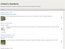 Tablet Screenshot of chloesgarden.blogspot.com