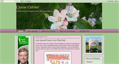 Desktop Screenshot of canoecorner.blogspot.com