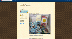 Desktop Screenshot of candlesnmore-deanna.blogspot.com