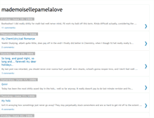 Tablet Screenshot of mademoisellepamelalove17.blogspot.com