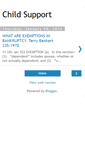 Mobile Screenshot of bankertchildsupport.blogspot.com
