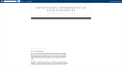 Desktop Screenshot of advertisingplanet.blogspot.com