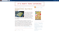 Desktop Screenshot of itspartytimecatering.blogspot.com