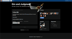 Desktop Screenshot of ginandjudgment.blogspot.com