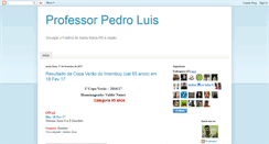 Desktop Screenshot of professorpedroluis.blogspot.com