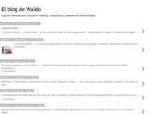 Tablet Screenshot of elblogdewaldo.blogspot.com