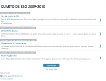 Tablet Screenshot of cuartodeesomarius.blogspot.com