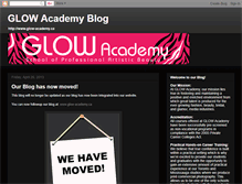 Tablet Screenshot of glow-academy.blogspot.com