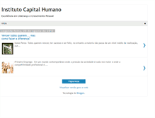 Tablet Screenshot of institutocapitalhumano.blogspot.com