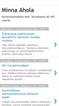 Mobile Screenshot of minnaahola.blogspot.com