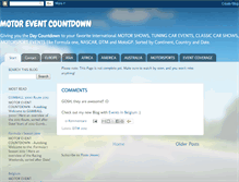 Tablet Screenshot of motoreventcountdown.blogspot.com