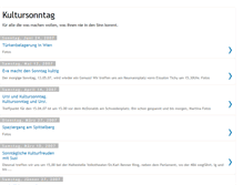 Tablet Screenshot of kultursonntag.blogspot.com
