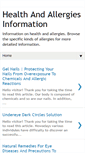 Mobile Screenshot of healthallergies.blogspot.com