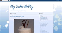 Desktop Screenshot of my-cake-hobby.blogspot.com