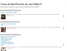 Tablet Screenshot of papajuanpablo2.blogspot.com