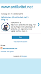 Mobile Screenshot of antikvitetnet.blogspot.com