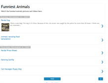 Tablet Screenshot of funniest-animals.blogspot.com