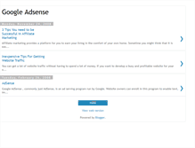 Tablet Screenshot of basicofadsense.blogspot.com