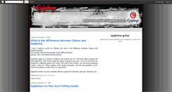 Desktop Screenshot of epiphone-guitar.blogspot.com