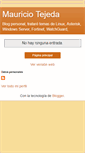 Mobile Screenshot of mauricio-tejeda.blogspot.com