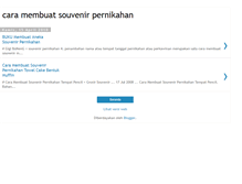 Tablet Screenshot of caramembuatsouvenirpernikahan.blogspot.com