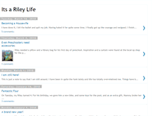 Tablet Screenshot of itsarileylife.blogspot.com