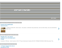 Tablet Screenshot of jornalcristao.blogspot.com