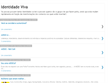Tablet Screenshot of identidadeviva.blogspot.com