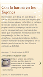 Mobile Screenshot of conlaharinaenlosfogones.blogspot.com