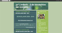 Desktop Screenshot of juf-liesbeth.blogspot.com