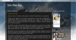 Desktop Screenshot of irisdeejay.blogspot.com