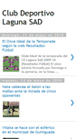 Mobile Screenshot of clubdeportivolagunasad.blogspot.com