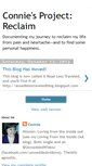 Mobile Screenshot of conniesprojectreclaim.blogspot.com