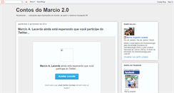 Desktop Screenshot of contosdomarciodoispontozero.blogspot.com