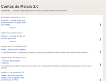 Tablet Screenshot of contosdomarciodoispontozero.blogspot.com