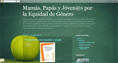 Desktop Screenshot of familiasporlaequidad.blogspot.com