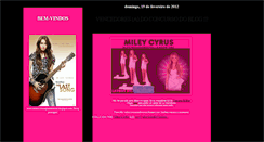 Desktop Screenshot of mileycyrushannahmontanalife-vera.blogspot.com