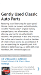 Mobile Screenshot of classicautopartsgentlyused.blogspot.com