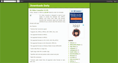 Desktop Screenshot of downloadsdaily.blogspot.com
