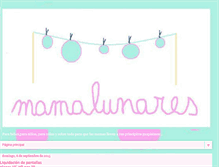 Tablet Screenshot of mamalunares.blogspot.com