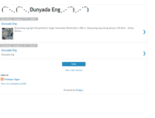 Tablet Screenshot of dunyadaeng.blogspot.com