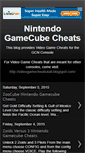 Mobile Screenshot of nintendo-gamecube-cheats.blogspot.com