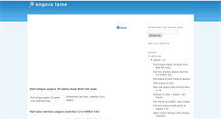 Desktop Screenshot of angoralaine-35.blogspot.com