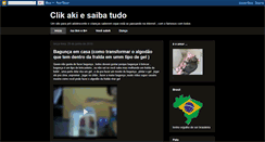 Desktop Screenshot of cliquiaki.blogspot.com