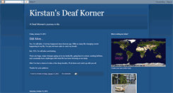 Desktop Screenshot of kirstanskorner.blogspot.com