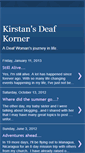 Mobile Screenshot of kirstanskorner.blogspot.com