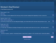 Tablet Screenshot of kirstanskorner.blogspot.com