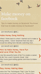 Mobile Screenshot of newmakemoneyonfacebook.blogspot.com