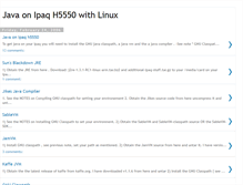 Tablet Screenshot of javaipaq.blogspot.com