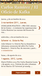 Mobile Screenshot of oficiodekafka.blogspot.com